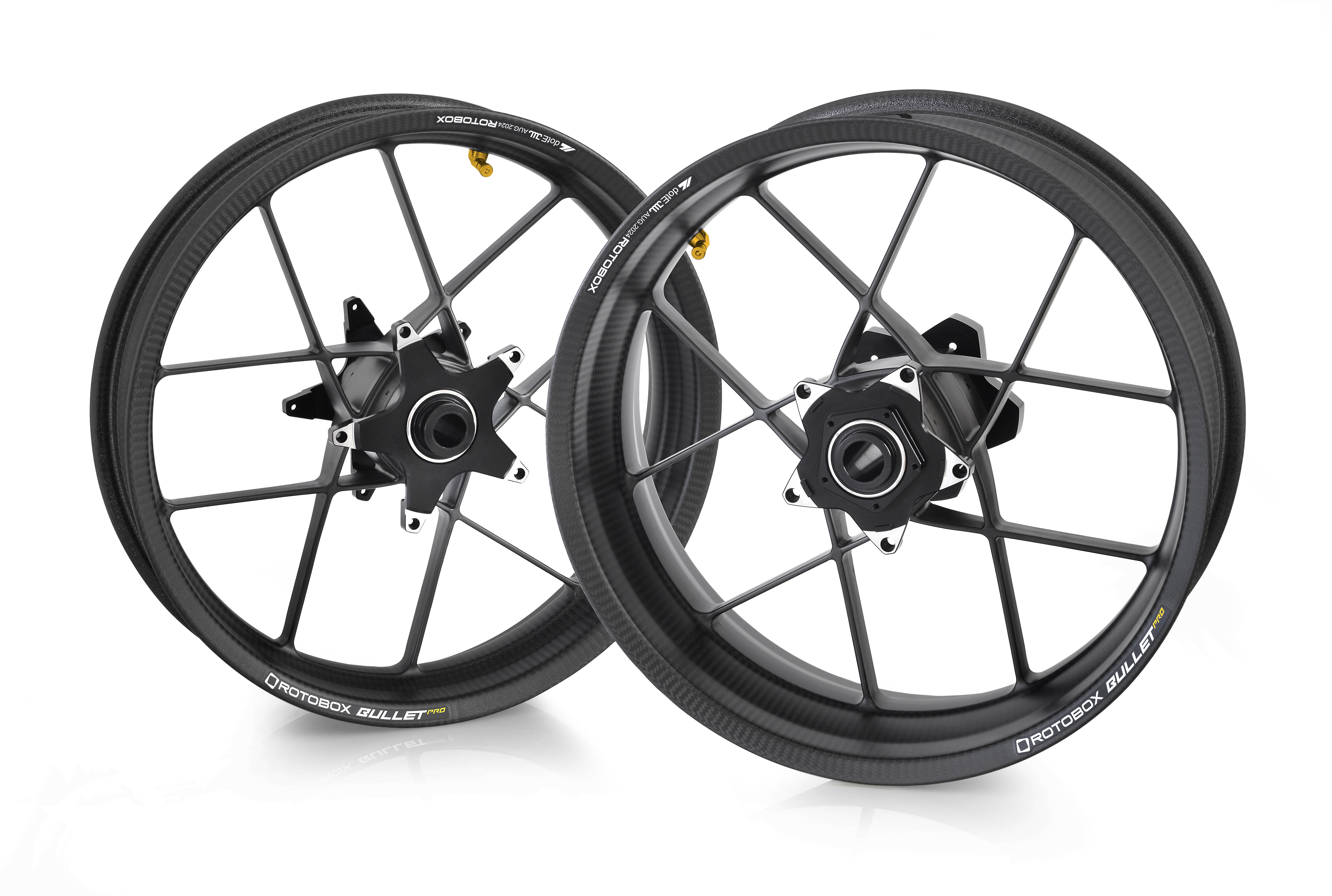 RotoBox Bullet Pro Forged Carbon Fiber Wheels - 2016-2025 Kawasaki